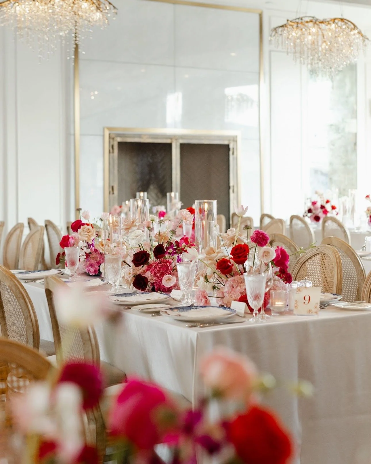 When the bride envisioned a space that felt both timelessly romantic and strikingly unique, LPE knew exactly how to step in to deliver this wedding day execution.

T+A leaned into romance while embracing a bold and vibrant colour palette. Alexandra o