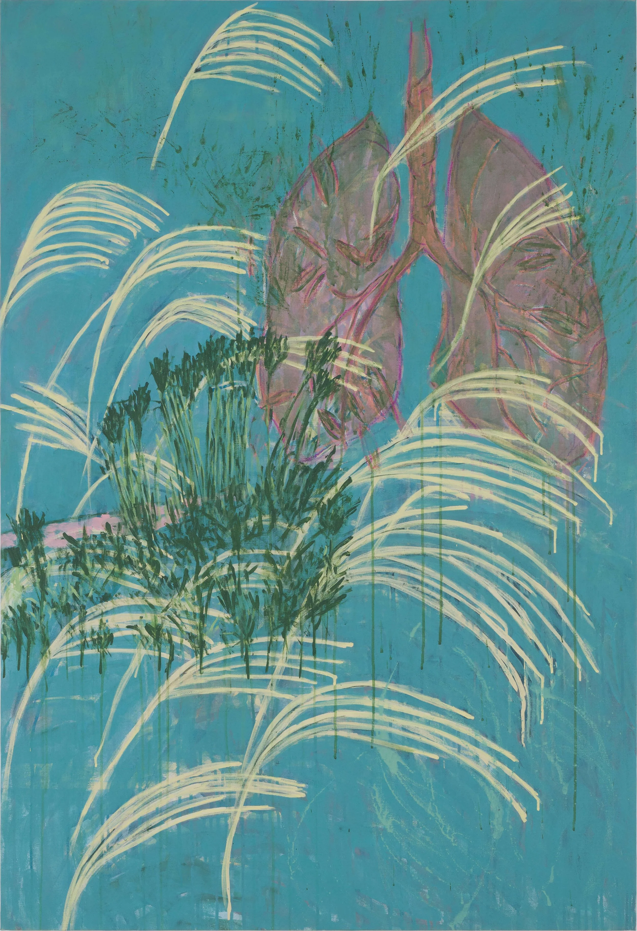 Garden #27 - Acrylic on linen - 147 cm x 101 cm