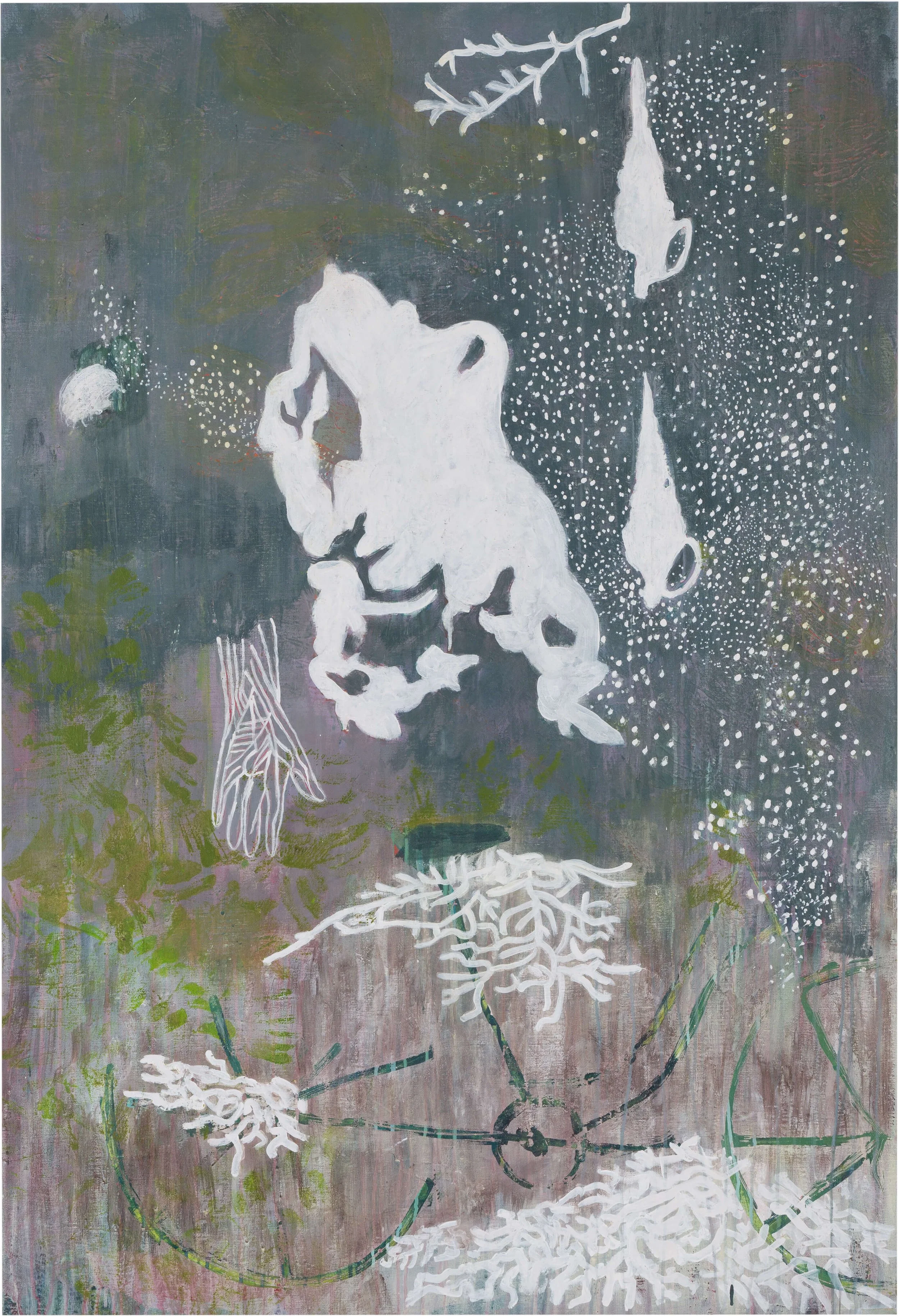  Garden #25 - Acrylic on linen - 147 cm x 101 cm