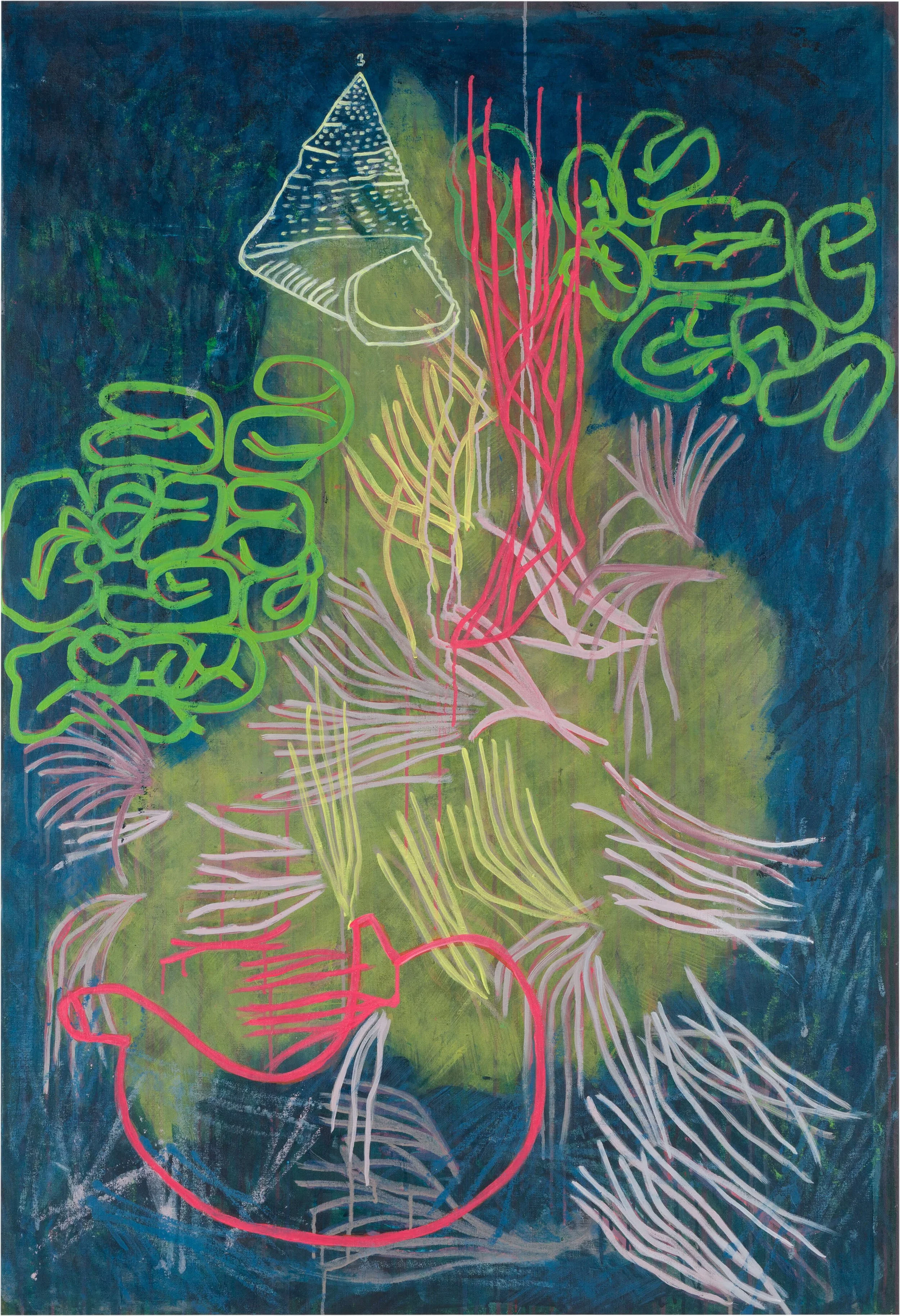 Garden #22, 2024 - Acrylic on linen - 147 cm x 101cm