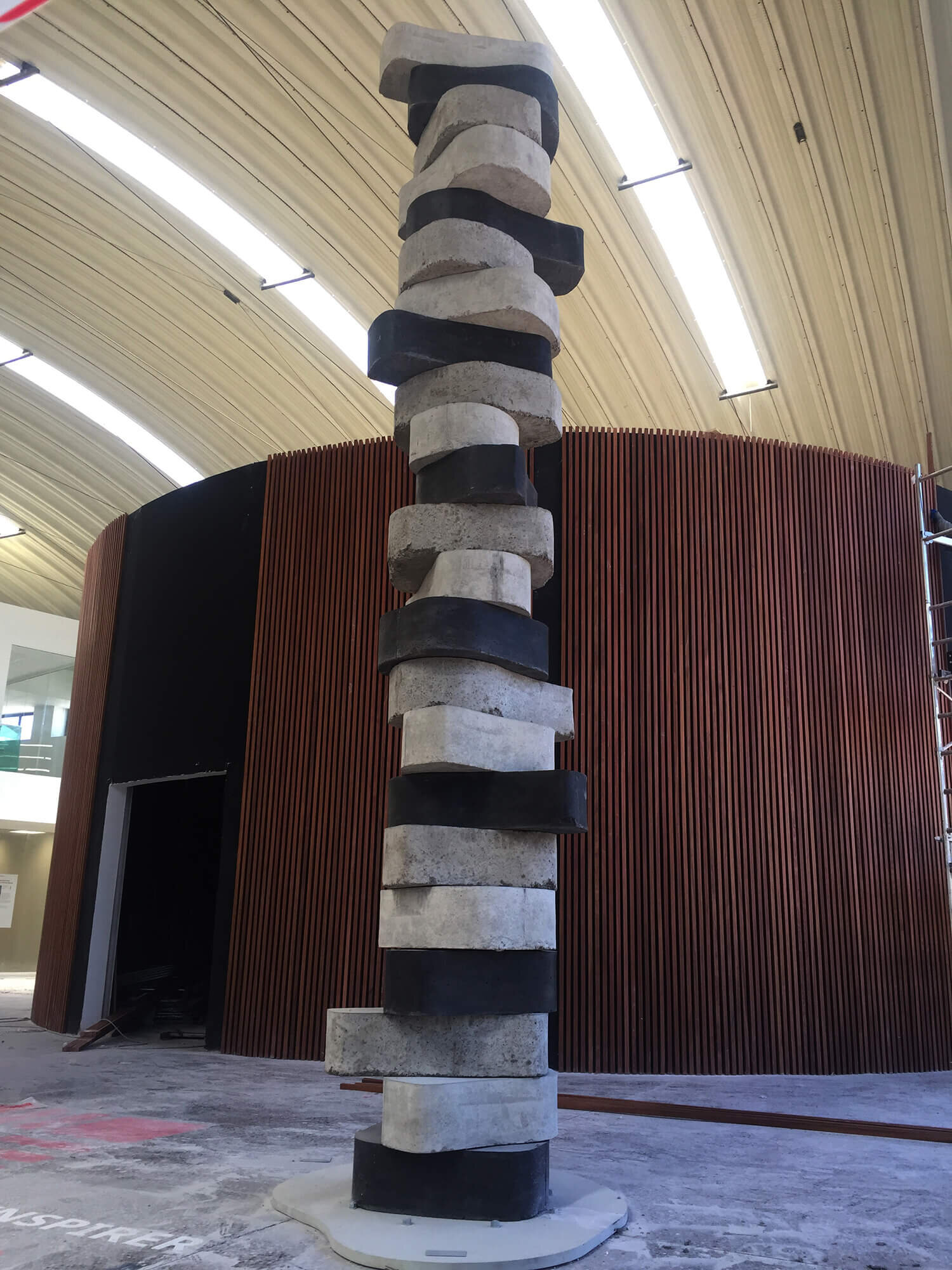 Totem articulé, 2017.