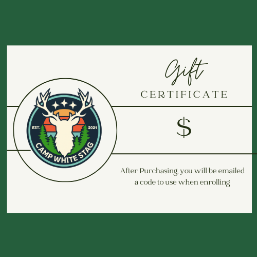Camp White Stag Gift Card