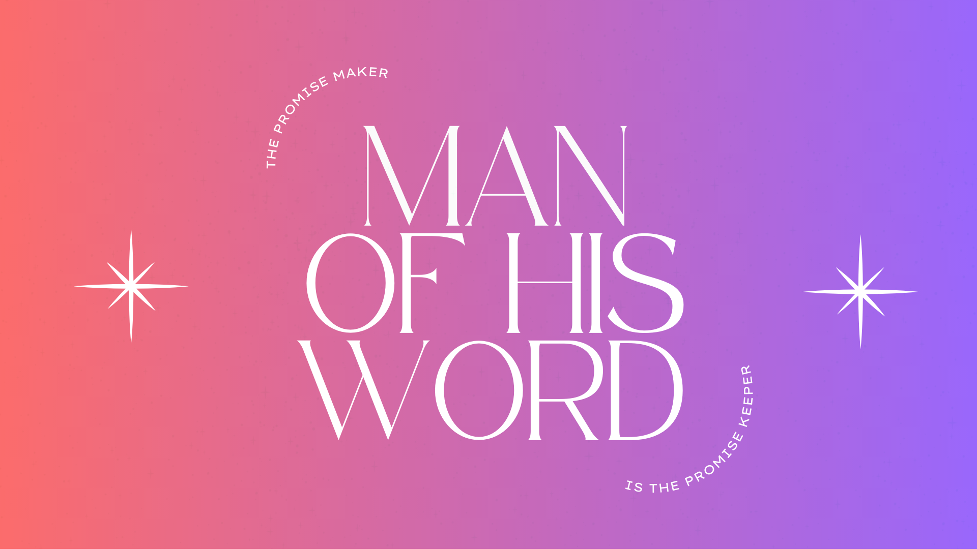 Get Prepared for the Promises