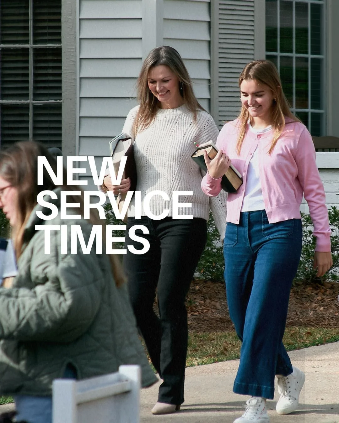 PSA!🚨 As the Lord has added to our number over the course of the past year, we have prayerfully considered how to best accommodate new visitors, members, and families in various stages of life. 

This Sunday, January 11th, we are excited to be launc