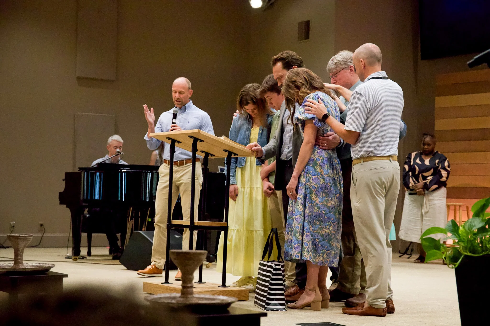 This past Sunday was a full one at Bellwether as we commissioned new members, prayed for those being sent from our midst to lead in ministry elsewhere, and prayed over those who steward and lead at our church. We also launched into a new sermon serie