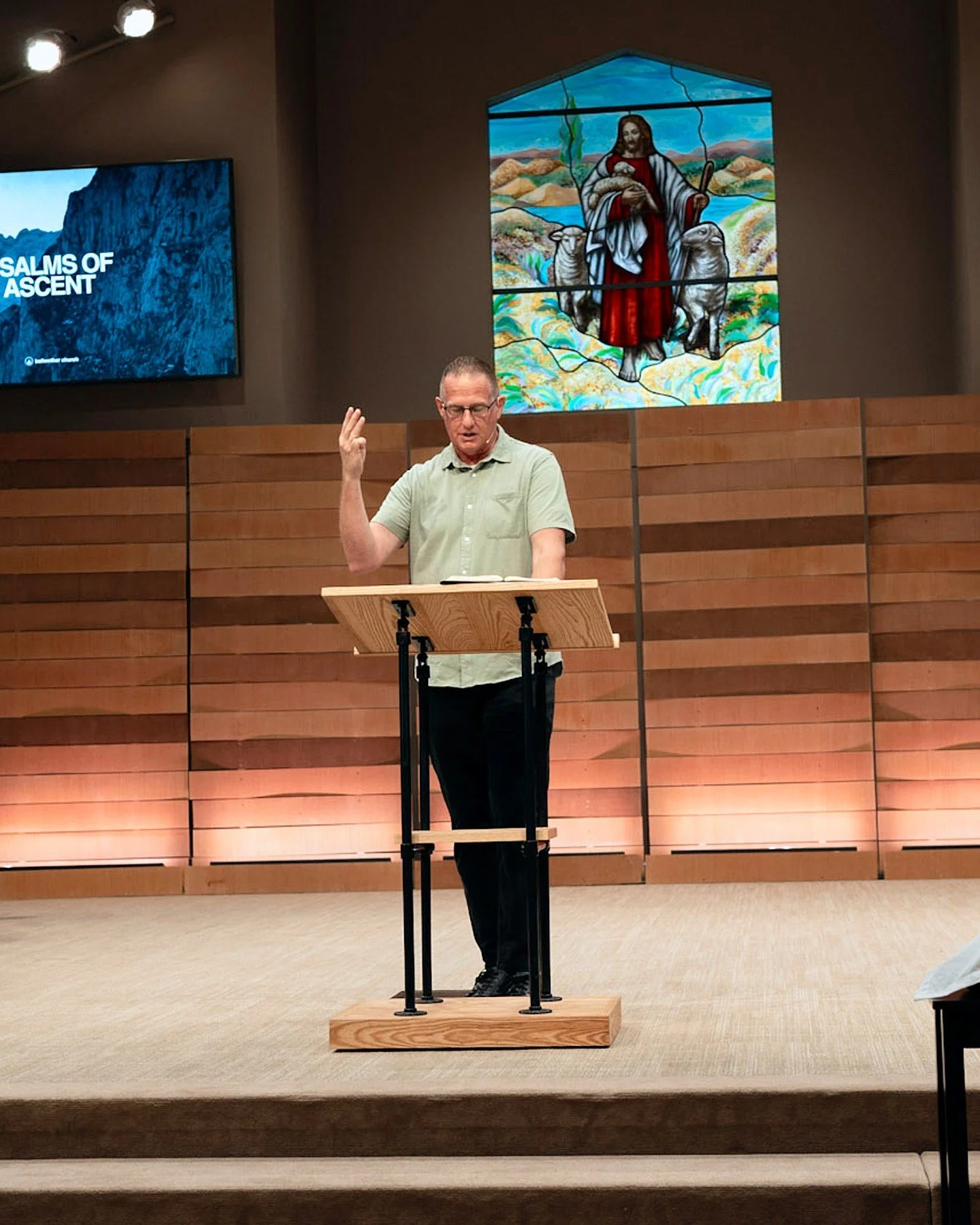 This Sunday, we had the pleasure of welcoming Brian Lowe, lead pastor of Exodus Church in Belmont NC.  Brian led us through Psalm 133 which reminds us of the importance of dwelling with one another in unity as the Church. We were grateful to have him