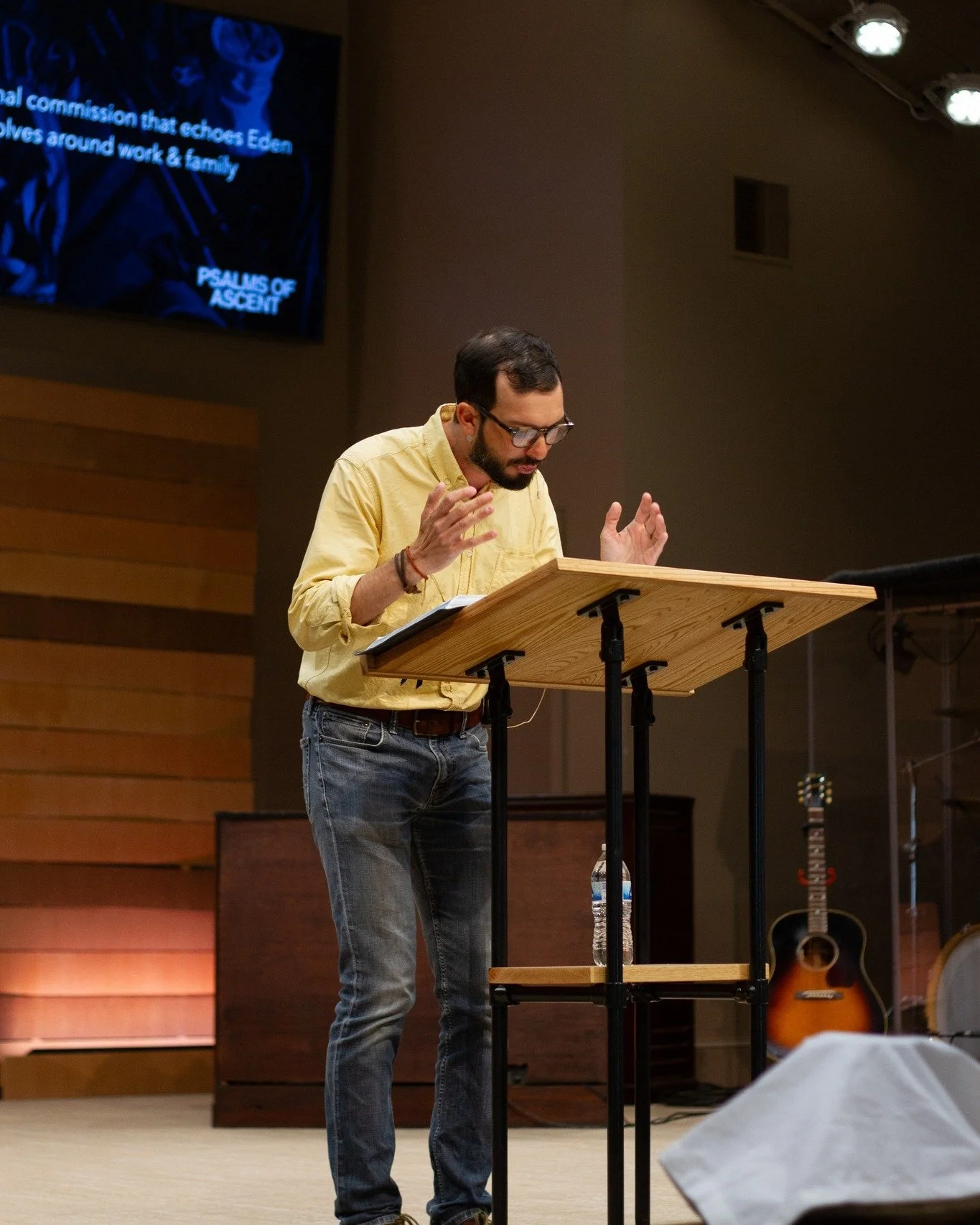 This past Sunday we were joined by Tyler LaFoy, Pastor and church planter at Grace Table Church in Mobile, AL, who led us through Psalm 127 &mdash; a passage that reminds us of the vanity of toiling apart from God. We were thankful to have Tyler with