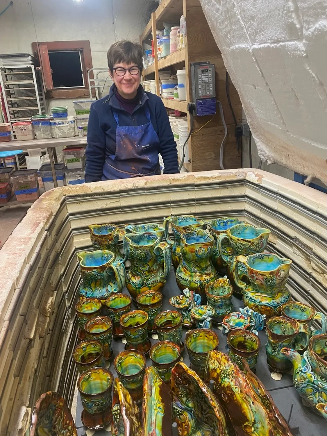 Lisa Orr, The Potter’s Cast. Ep. 1046 The Rocket Kiln  