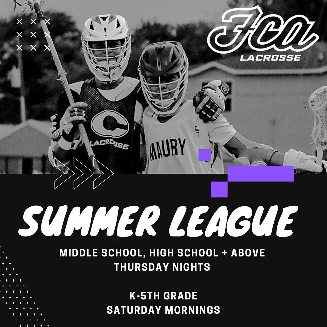 🏖FCA Summer League begins in June with weekly pickup style games for all age levels. 

Sign-Up link in bio!