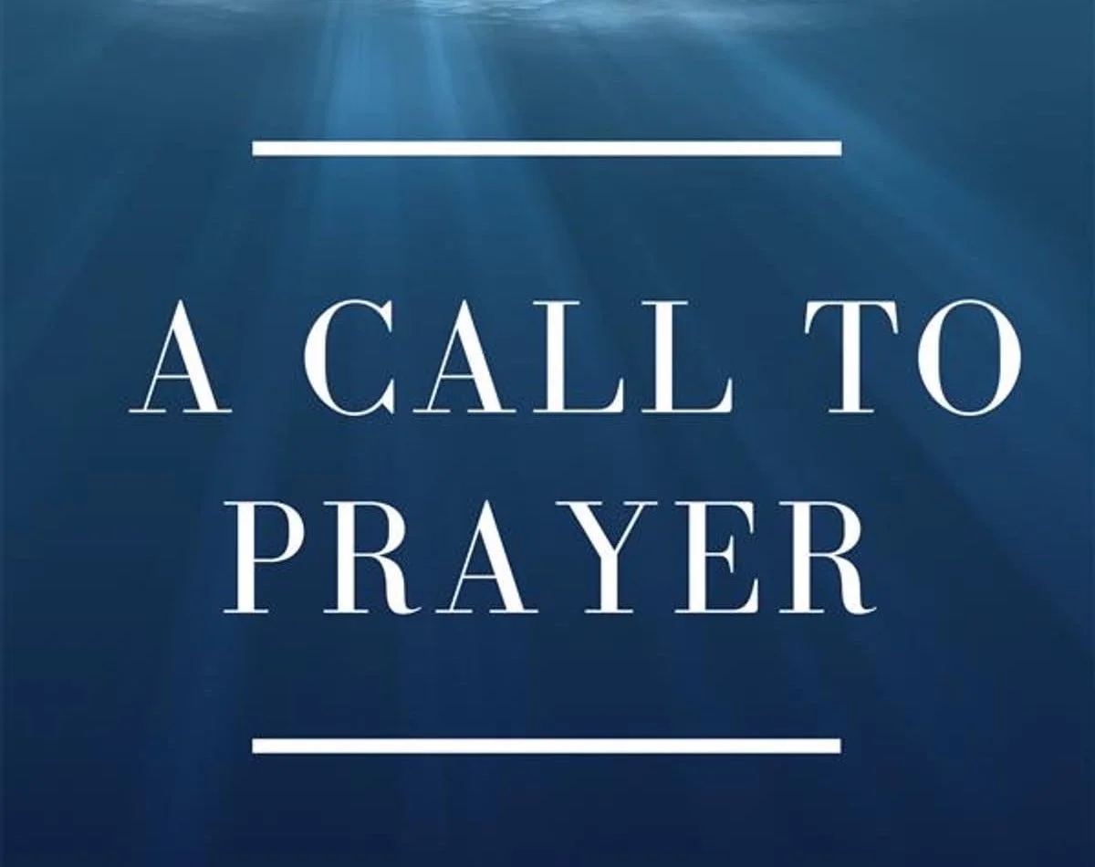 A Call to Prayer