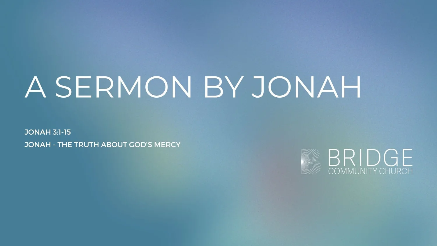 A Sermon by Jonah episode artwork