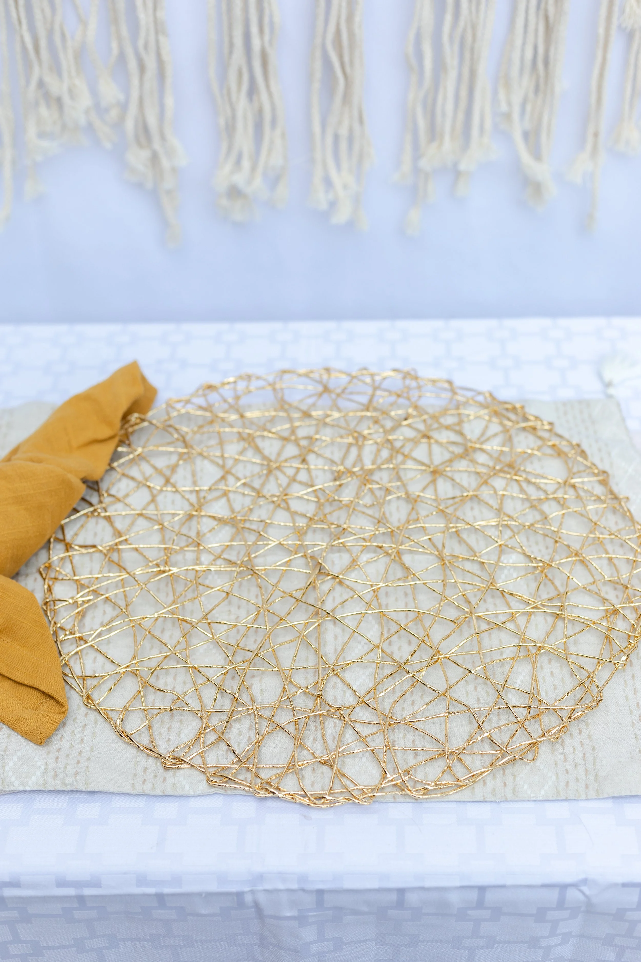 Gold Charger- QTY 4- $5.00/each