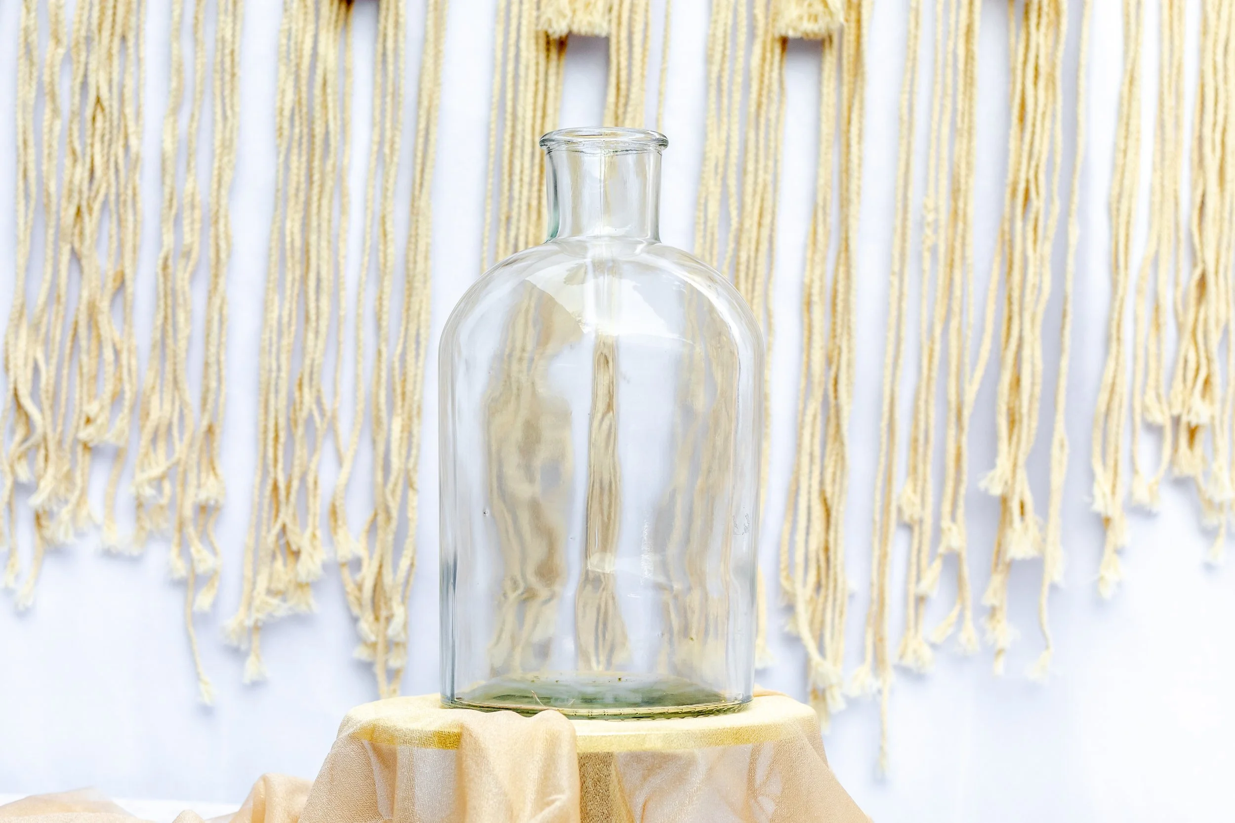 Clear Large WM Vase- QTY 4- $10.00/each