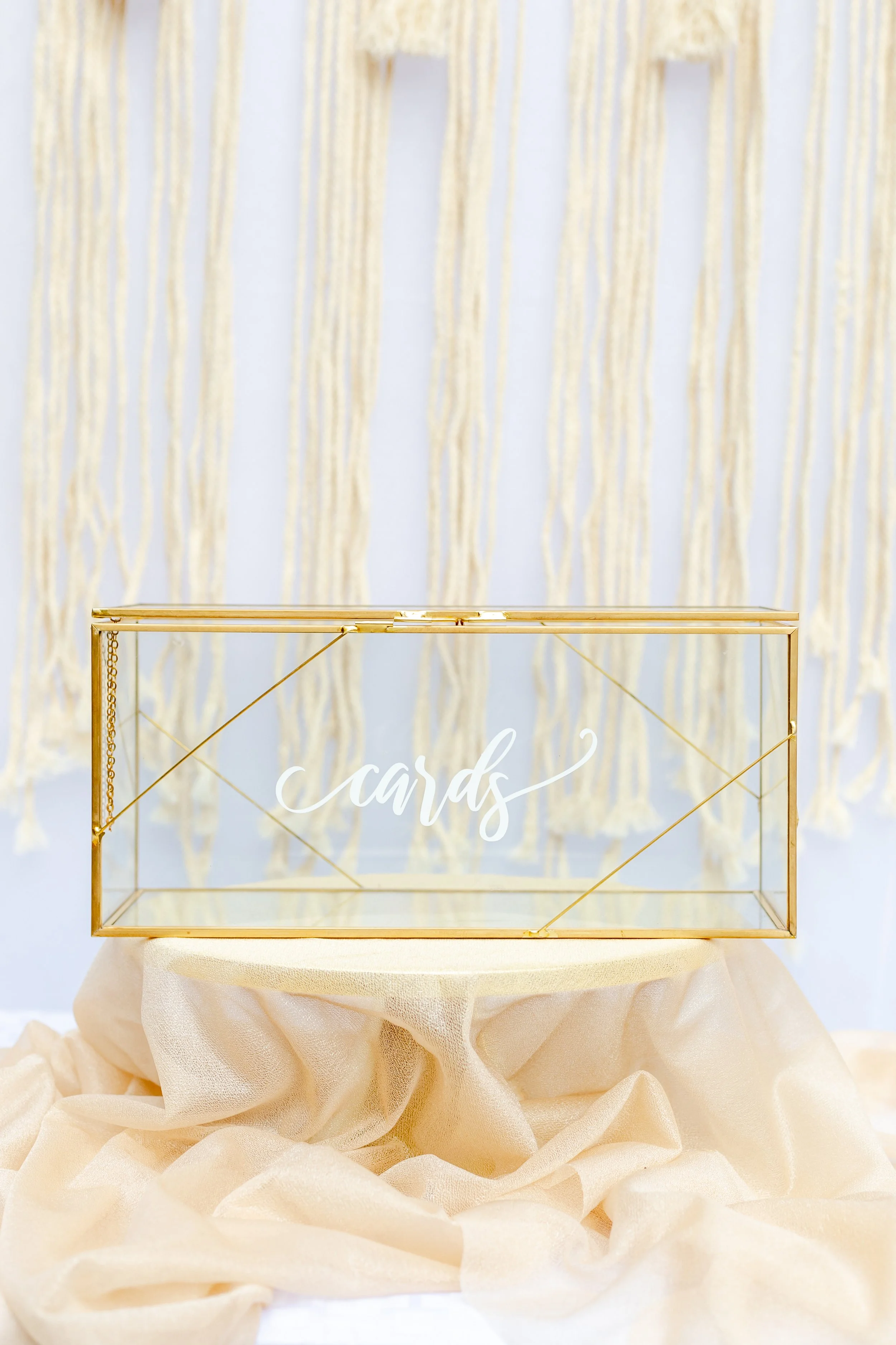 Glass Card Box-QTY 1- $10.00