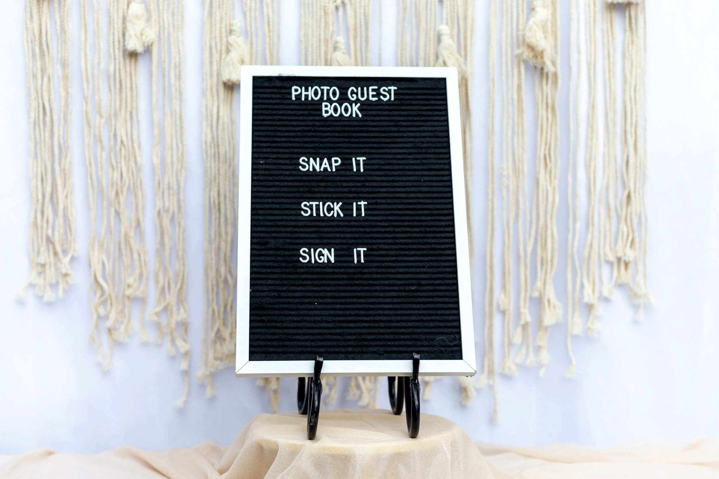 Felt Sign / Lettering- QTY 1- $8.00