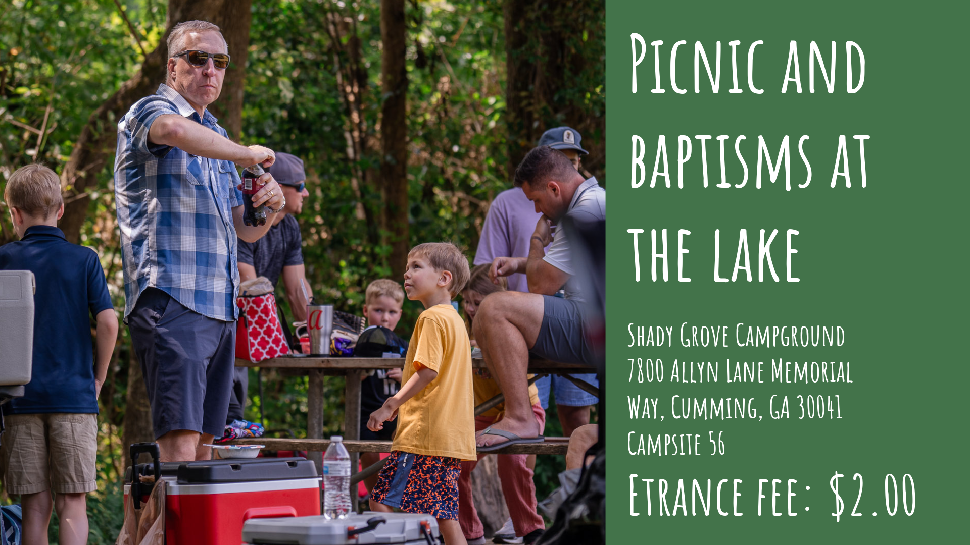 Baptisms at the Lake