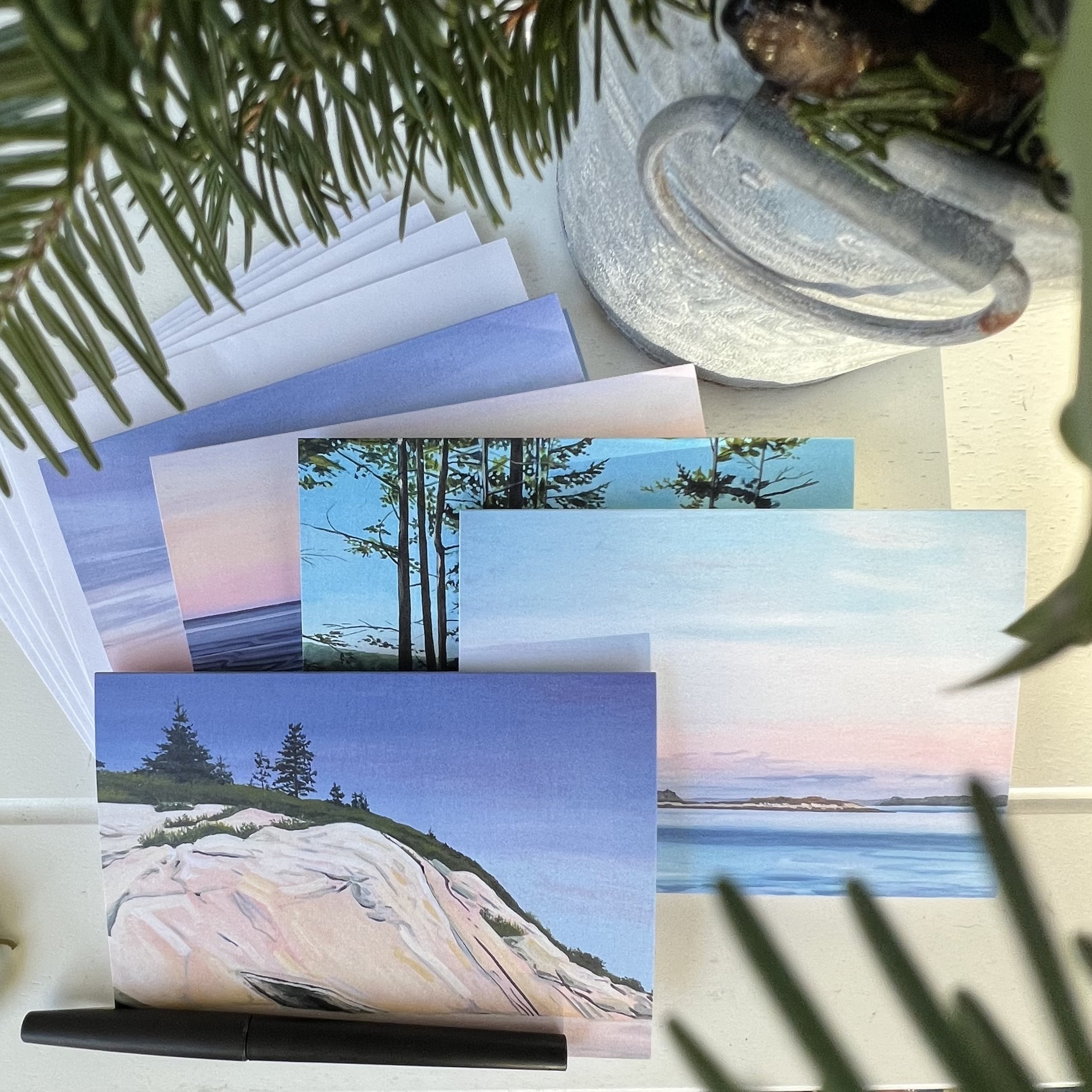 Coastal Notecards - 'Rooted by the Sea' Variety Set - Coastal Maine