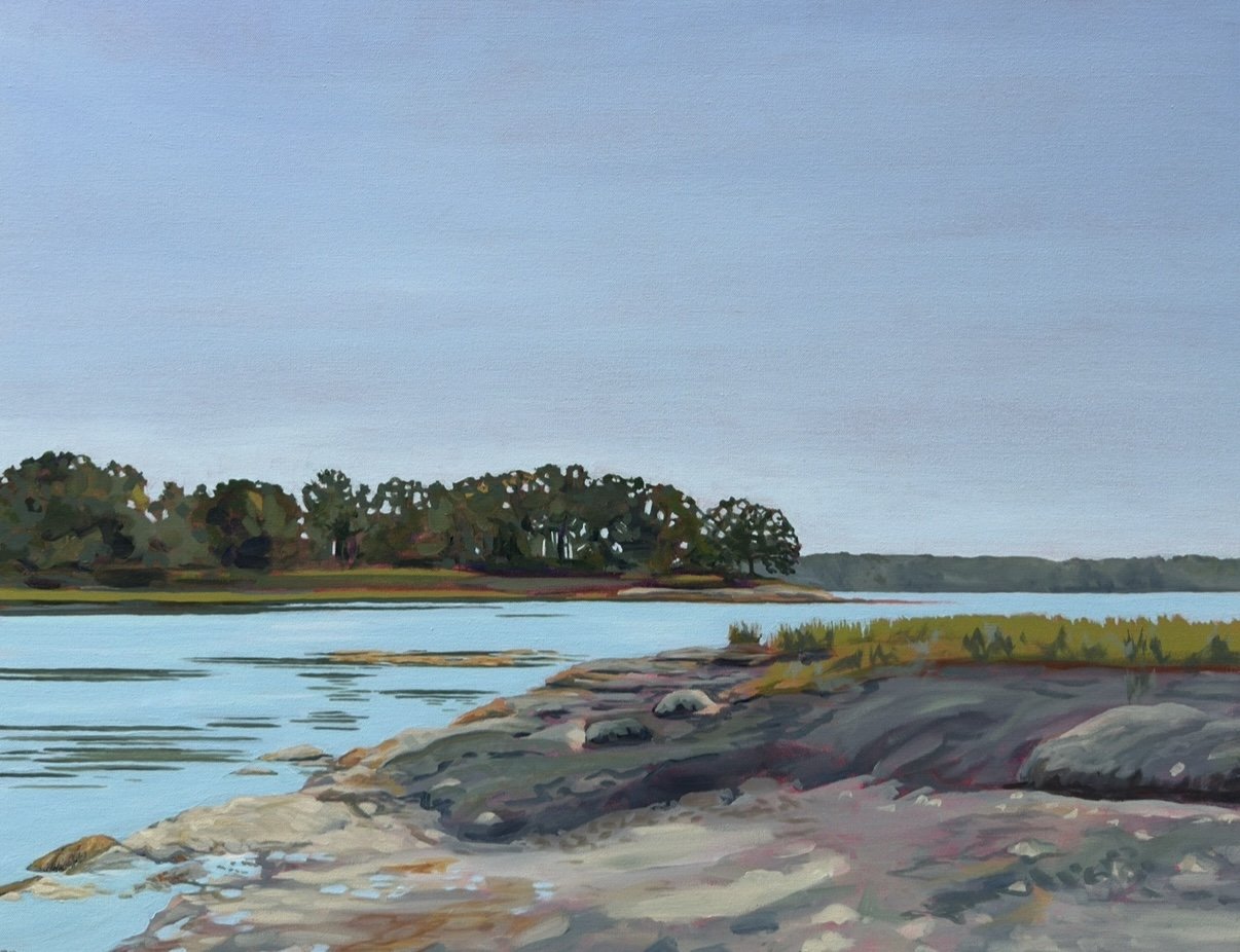 "Cove's Calm"  a Giclee Fine Art Print - Yarmouth, ME