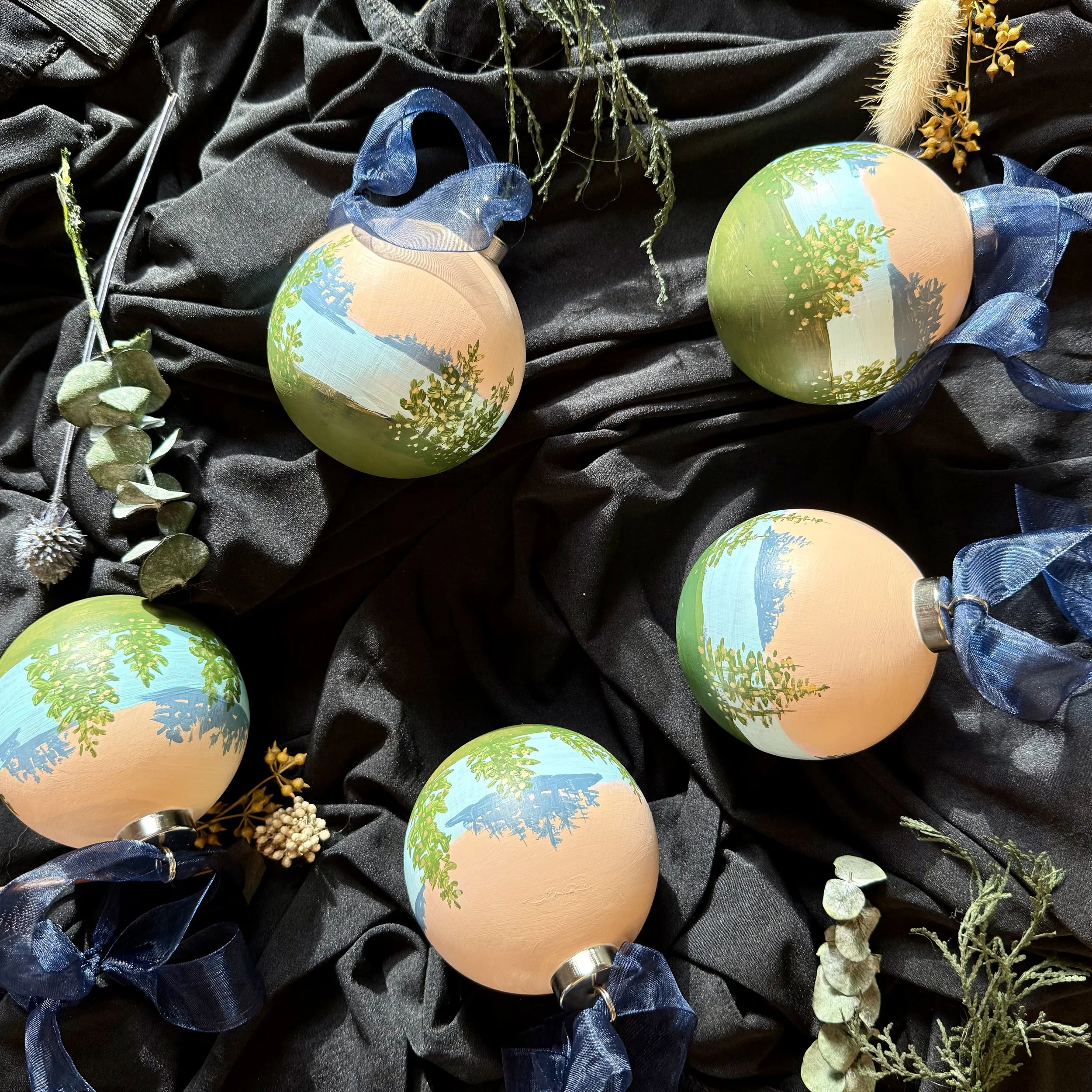 'Edges of Maine' Ceramic Ornament
