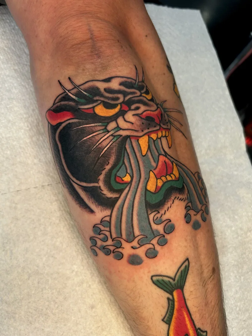 Old school tattoo Rive-Sud