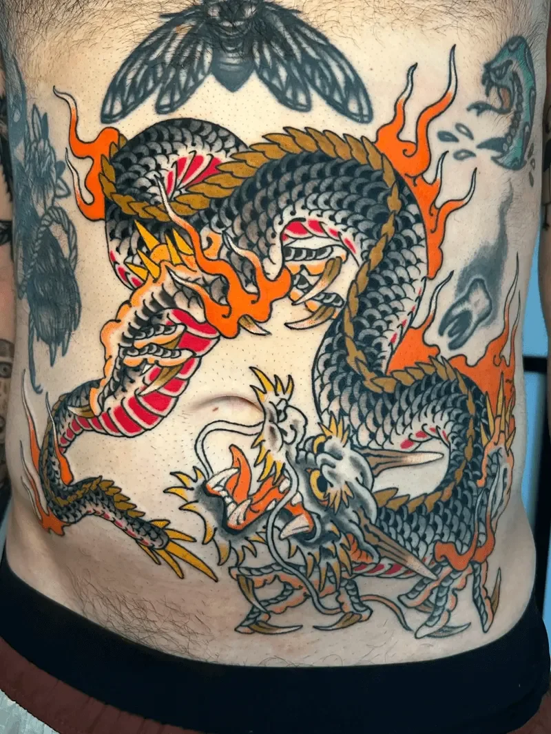 Tattoo japonais à La Prairie