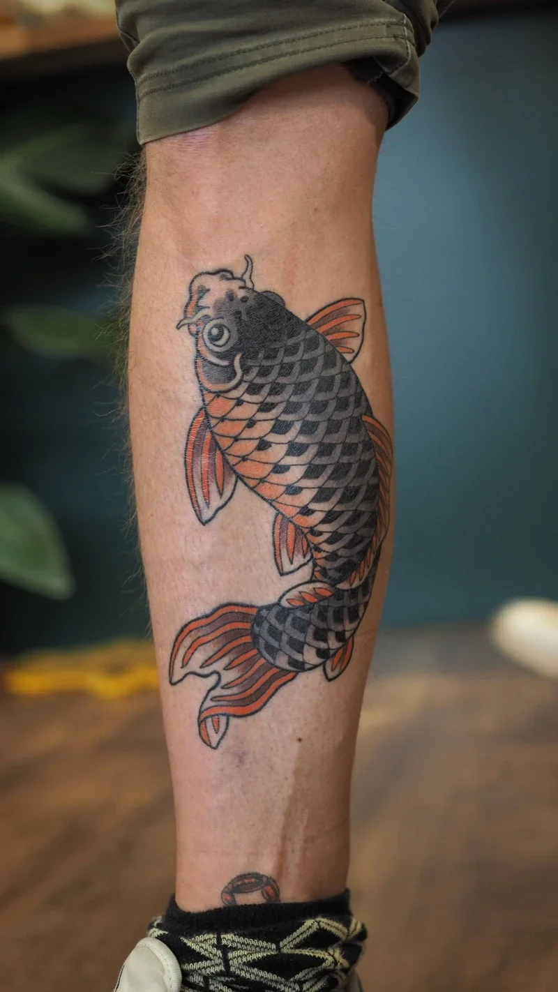 Nick Wilson tattoo japonais