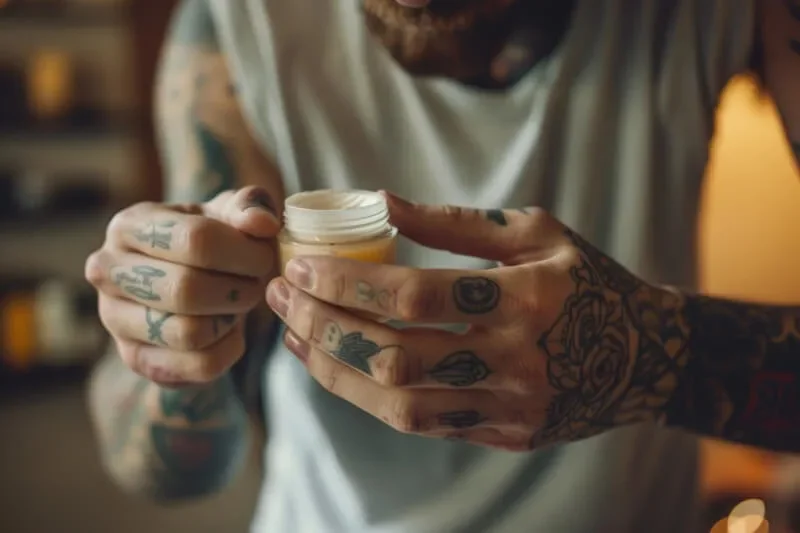 Soin après tatouage à St-Hubertl