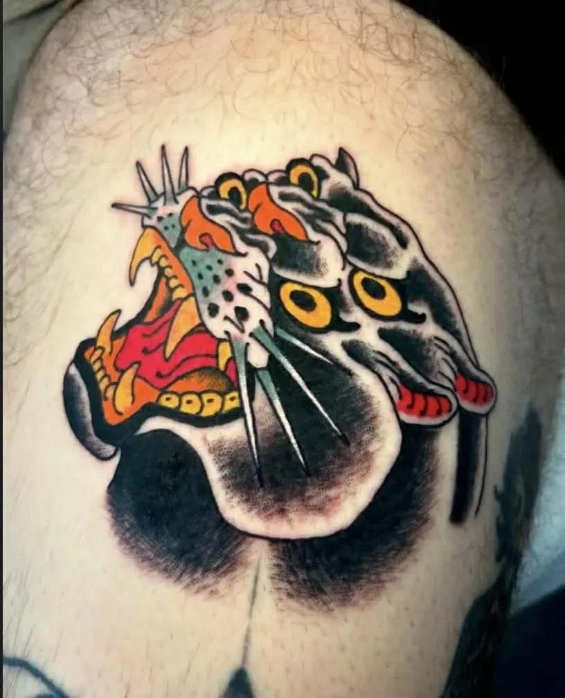 Old school tattoo St-Constant