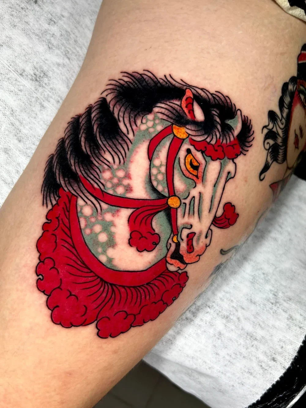 Tatouage old school à St-Hubert