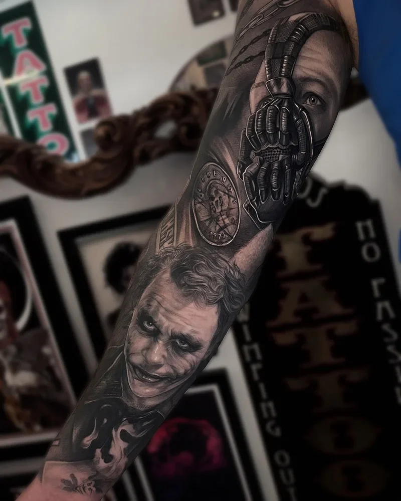 Nico Caponi tattoo réaliste Brossard