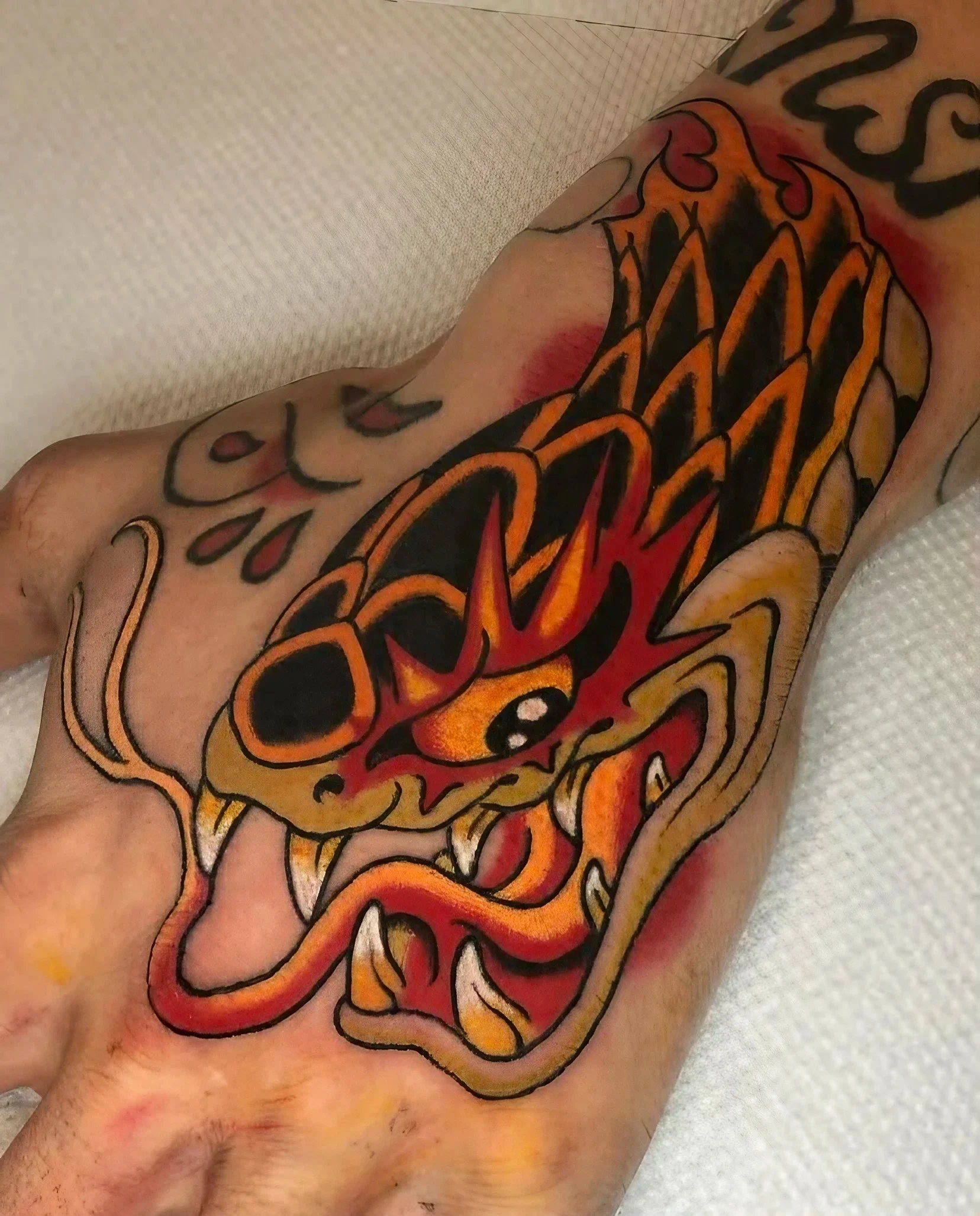 Japanese style tattoo Montreal