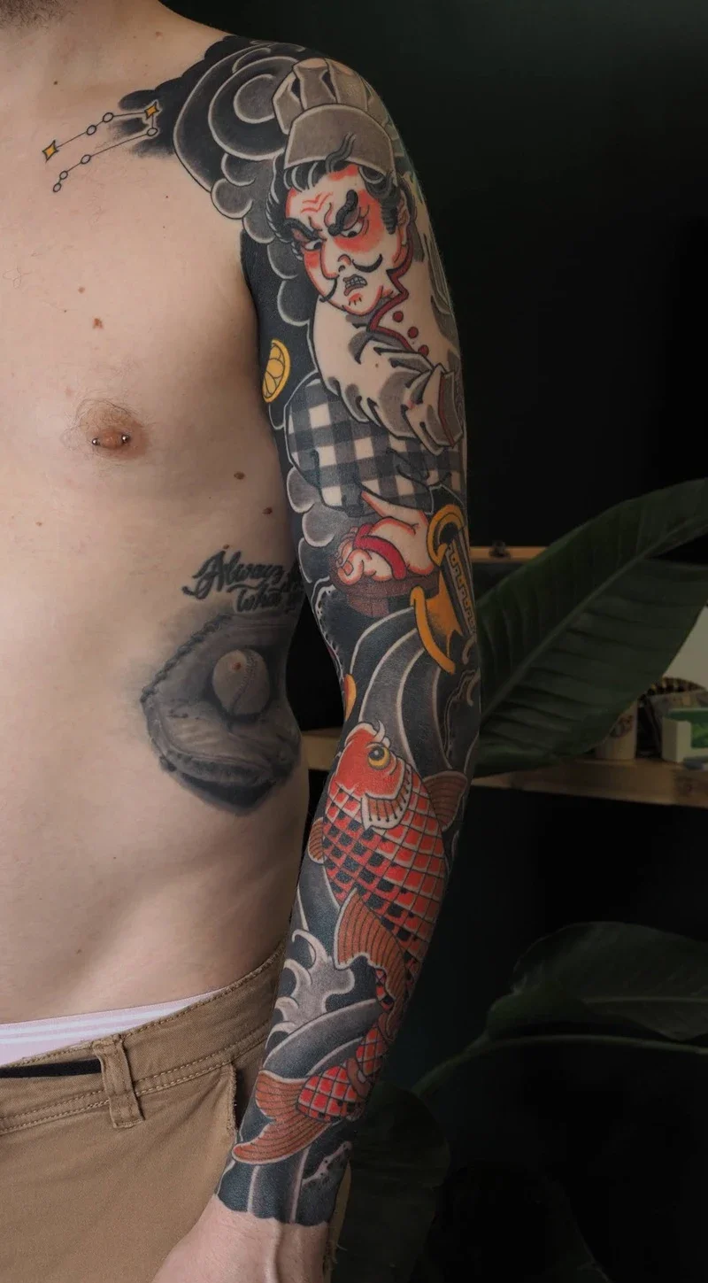 Nick Wilson Tattoo artist Brossard