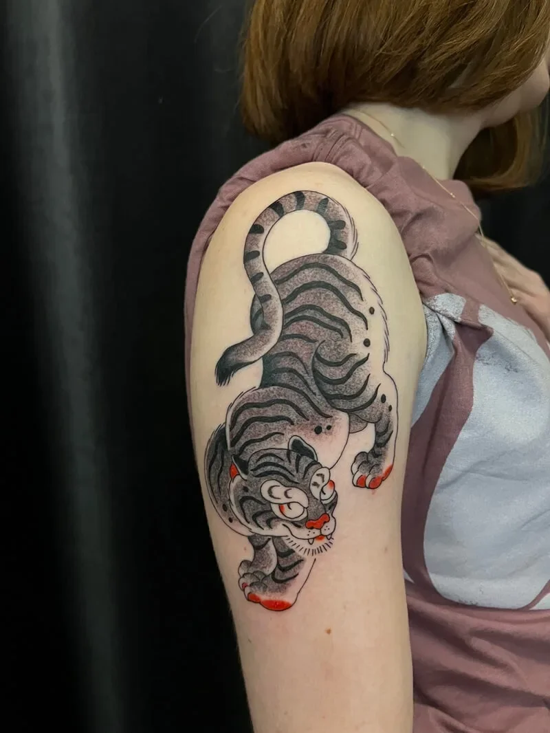 Nick Wilson tatouage japonais