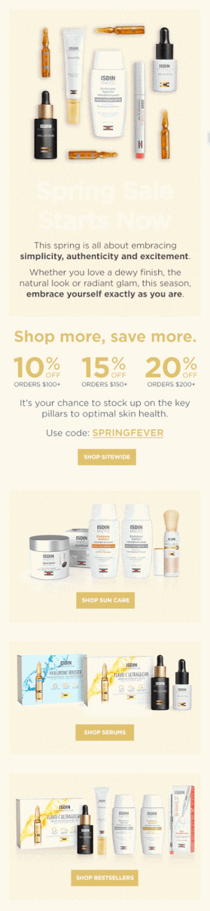 How to Write Spring Sales Emails for Ecommerce (w/ Examples) — Copy by ...