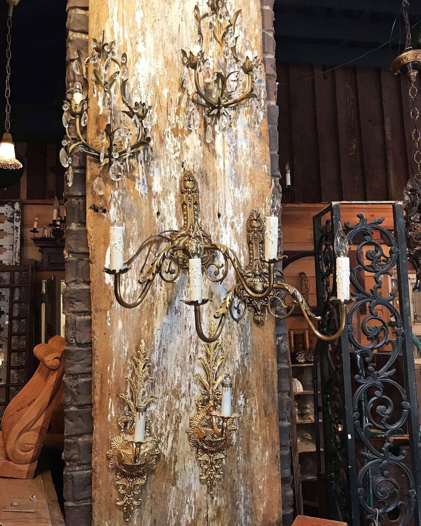 Some beautiful wall sconces!