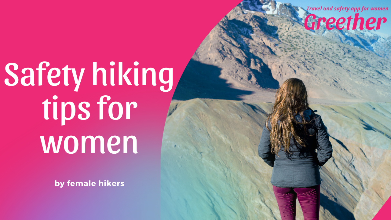 Safety hiking tips for women