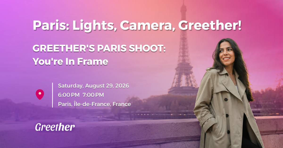 Greether's Paris Shoot: You're In Frame