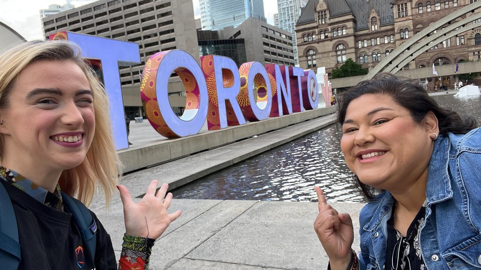 Sammie & Anibeth in Toronto Canada