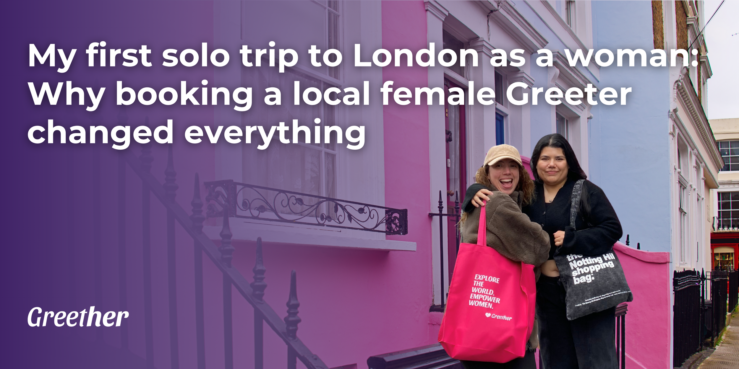Female solo traveler in London