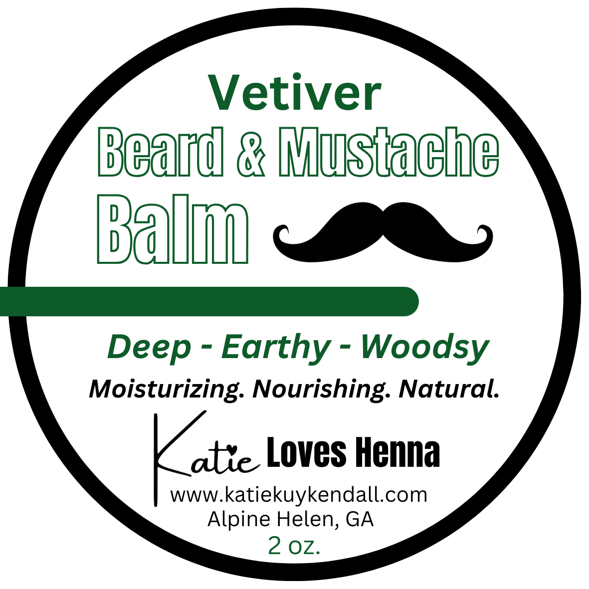 Vetiver Beard Balm Front Label 11162024.png