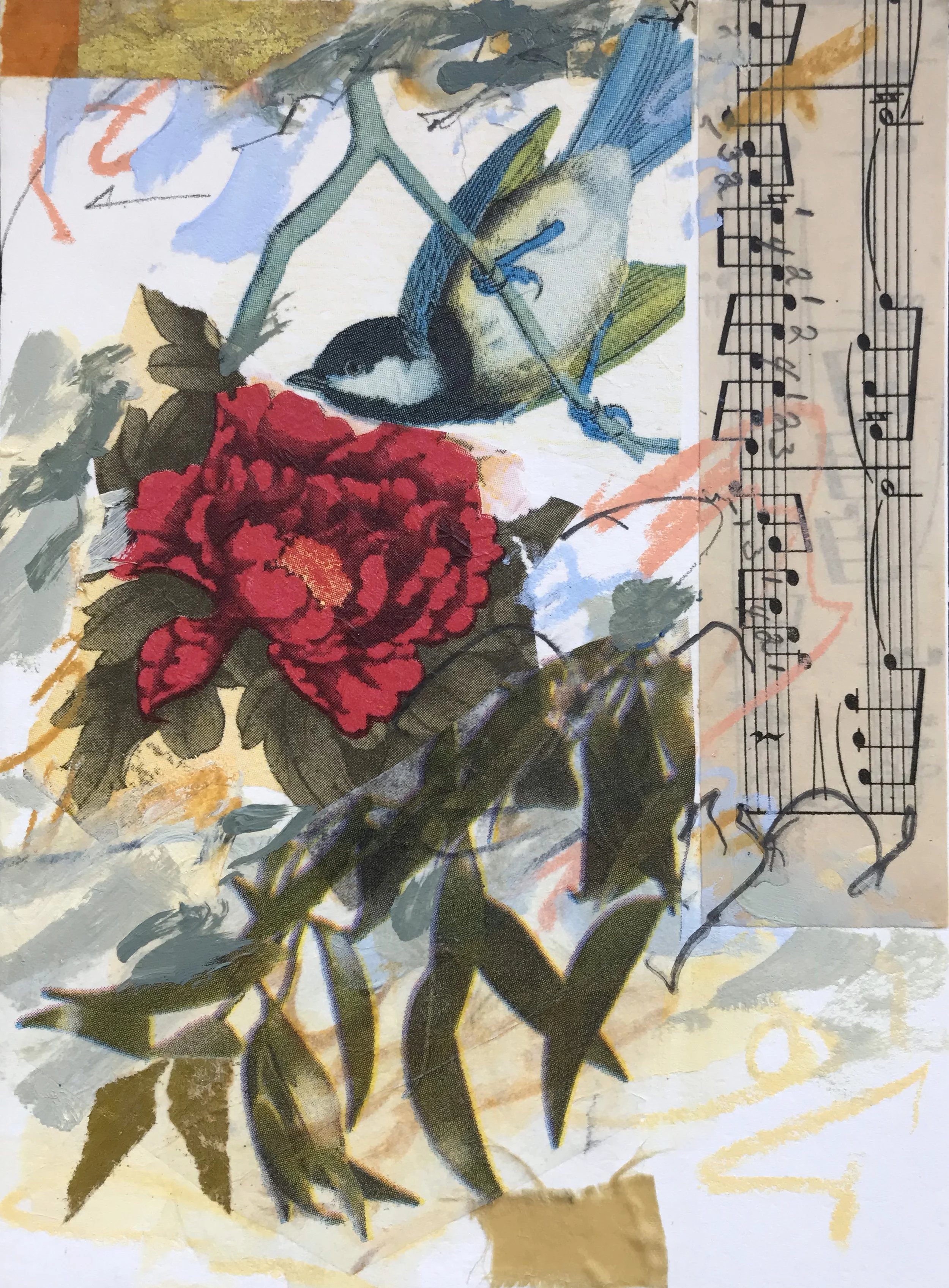 1-2021_Visitor_of_Note_Collage_painting_on_paper_6x8.jpg