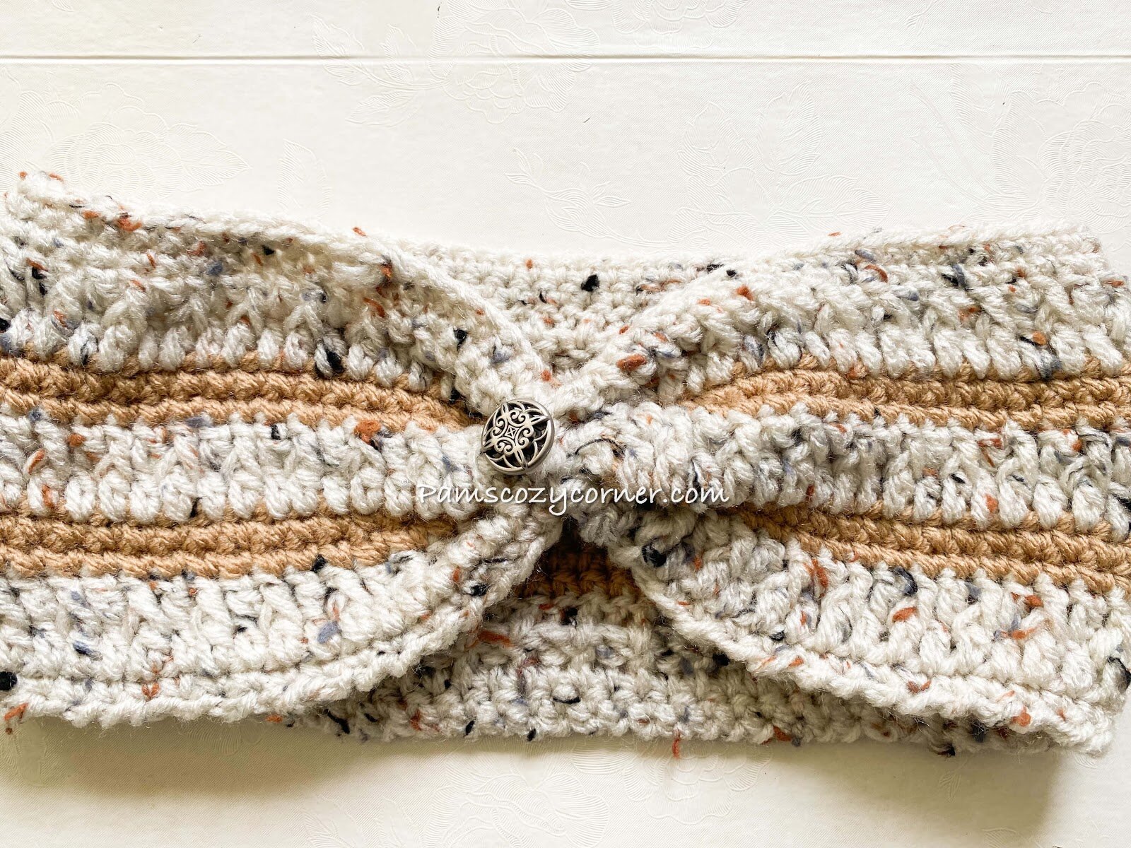 Nitta Headband — Pams Cozy Corner - Crochet and Knit Designer