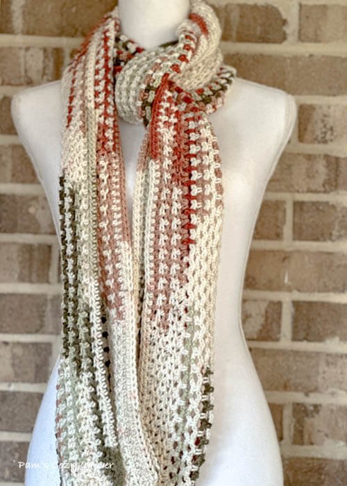 Martan's Lace Crochet Scarf