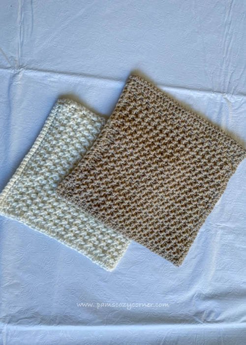 So Soft Textured Washcloth — Pams Cozy Corner - Crochet and Knit Designer