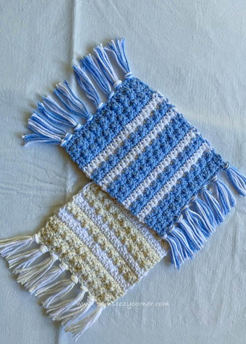 Textured Crochet Coaster — Pams Cozy Corner Crochet and Knit Designer