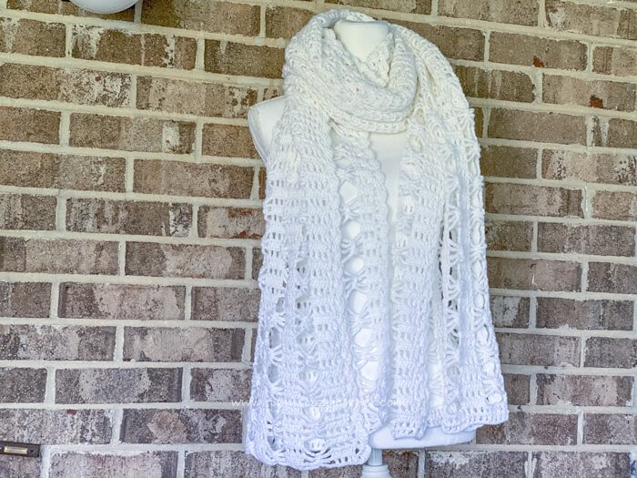 diamond scarf pattern