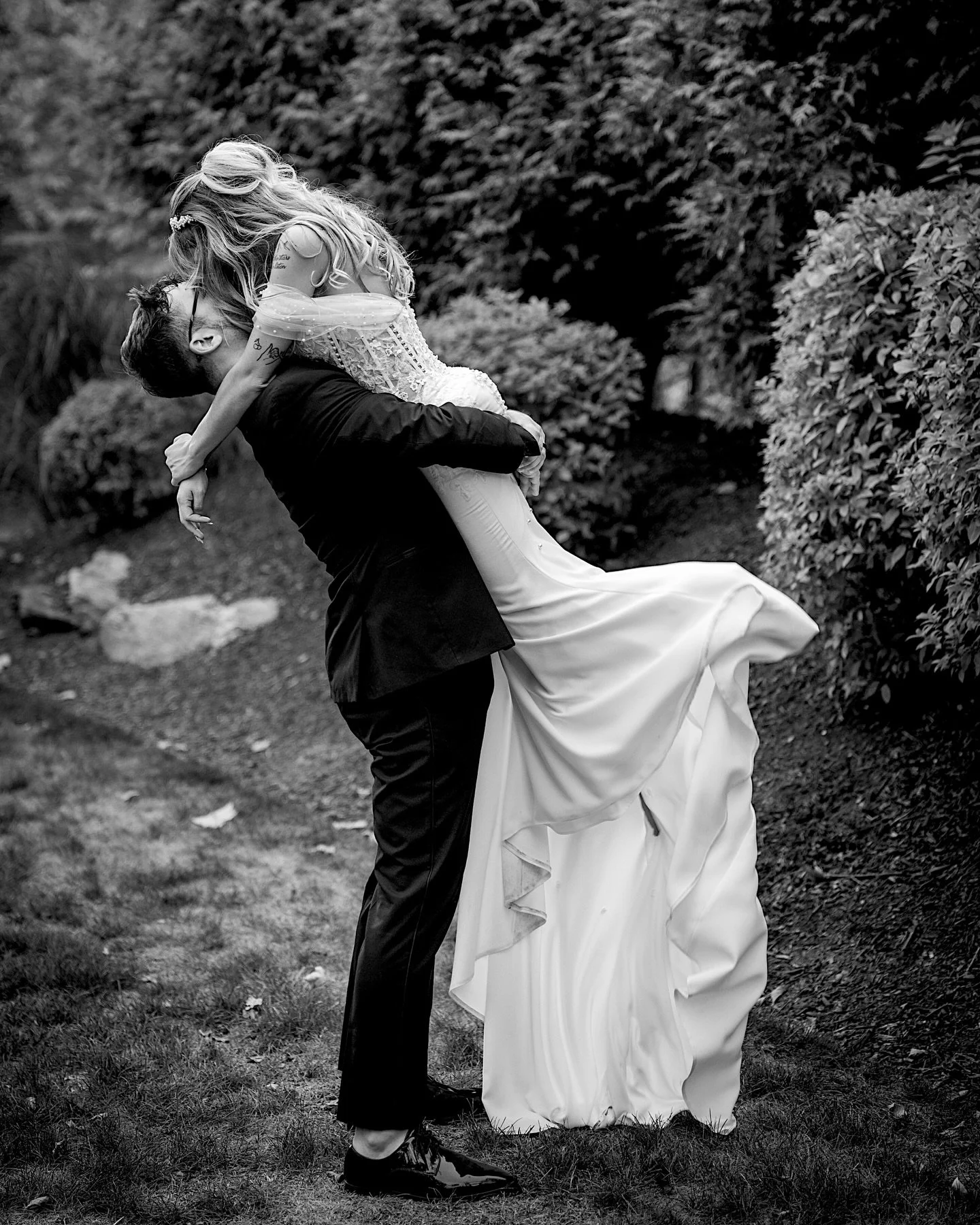 Positive vibes from this couple throughout their entire wedding day! Congratulations to the newlyweds!