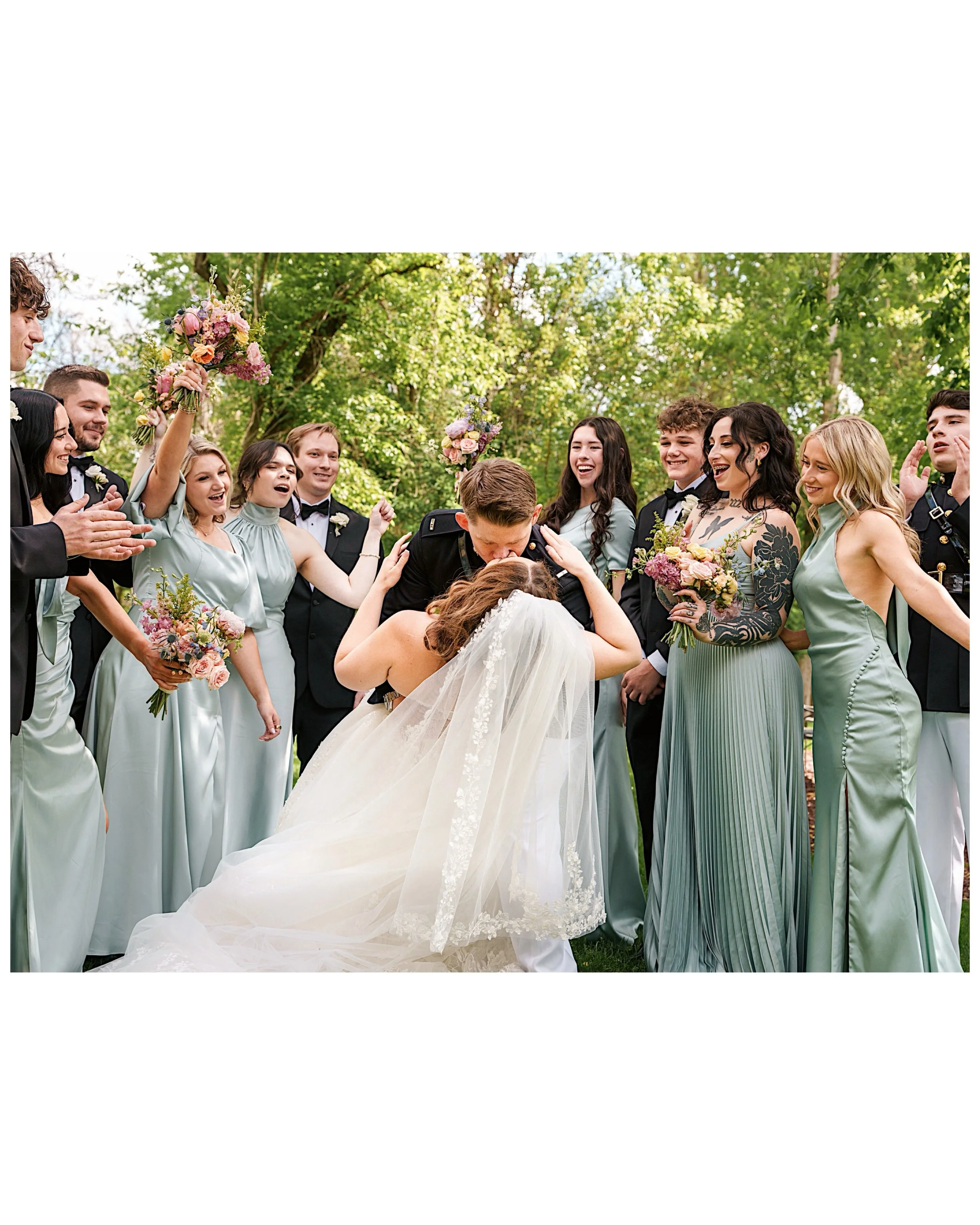 Kyle and Sara&rsquo;s day had it all. A lot of love, and a celebration built around strong family values. Congratulations to the newlyweds!
#bradriggio 
#bradriggiophotography 
#weddingphotography
#dj_kevin_redford
#bellasera_eventvilla