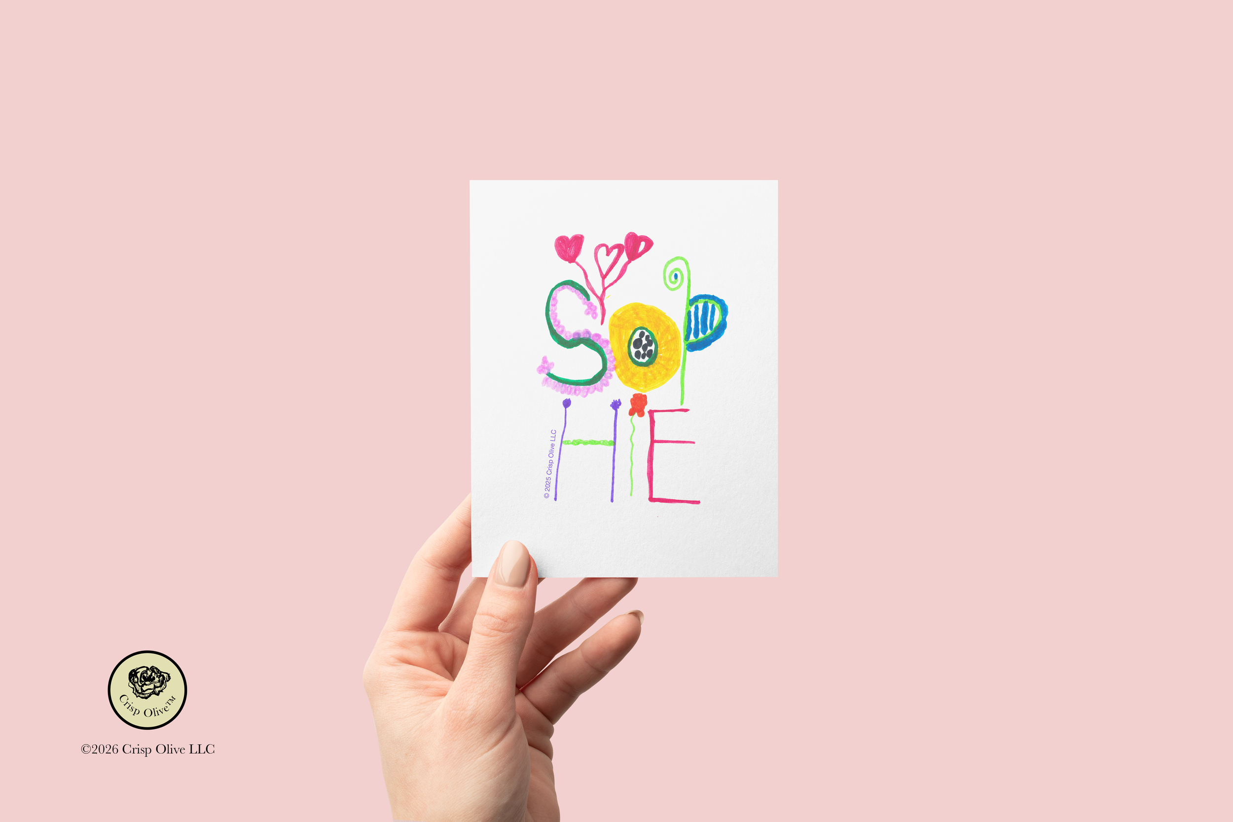 crisp-olive-custom-designed-kids-card-for-sophie.png