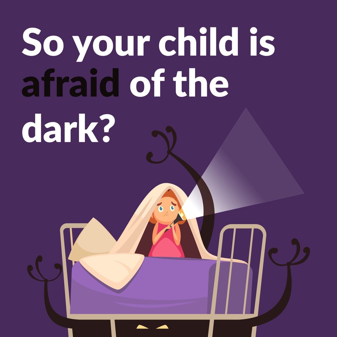 So your child is afraid of the dark? But what do you do now?

Night time fears are so common with our little ones and finding tools that can help both them and yourselves to navigate this new phase can help you make sure bedtime goes without a hitch.